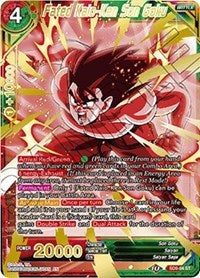 Fated Kaio-Ken Son Goku [SD9-04] | Mindsight Gaming