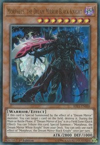 Morpheus, the Dream Mirror Black Knight [RIRA-EN088] Ultra Rare | Mindsight Gaming