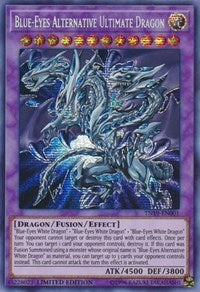 Blue-Eyes Alternative Ultimate Dragon [TN19-EN001] Prismatic Secret Rare | Mindsight Gaming