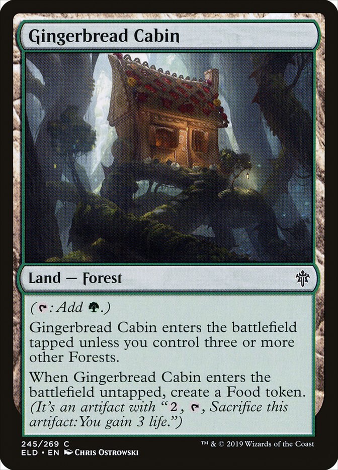 Gingerbread Cabin [Throne of Eldraine] | Mindsight Gaming