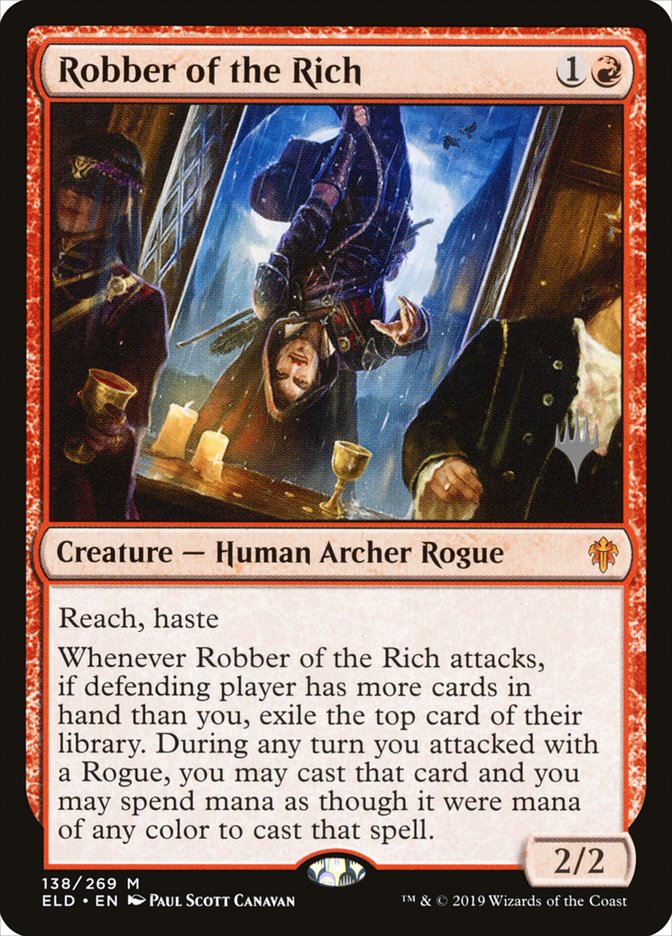 Robber of the Rich (Promo Pack) [Throne of Eldraine Promos] | Mindsight Gaming