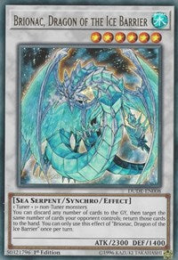 Brionac, Dragon of the Ice Barrier [DUDE-EN008] Ultra Rare | Mindsight Gaming