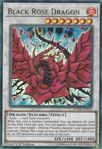 Black Rose Dragon [DUDE-EN010] Ultra Rare | Mindsight Gaming