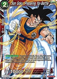 Son Goku, Preparing for Battle [EX07-01] | Mindsight Gaming