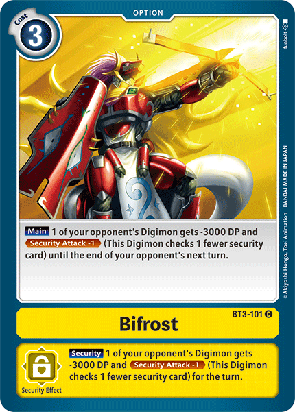 Bifrost [BT3-101] [Release Special Booster Ver.1.5] | Mindsight Gaming