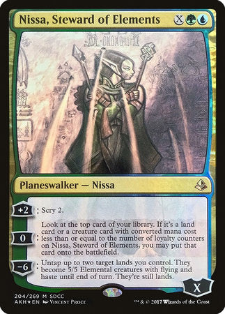 Nissa, Steward of Elements (SDCC 2017 EXCLUSIVE) [San Diego Comic-Con 2017] | Mindsight Gaming