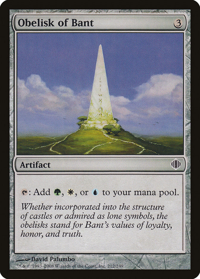 Obelisk of Bant [Shards of Alara] | Mindsight Gaming