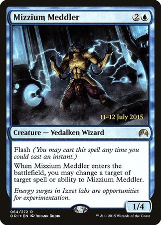 Mizzium Meddler [Magic Origins Promos] | Mindsight Gaming