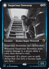 Suspicious Stowaway // Seafaring Werewolf [Innistrad: Double Feature] | Mindsight Gaming