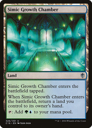 Simic Growth Chamber [Commander 2016] | Mindsight Gaming