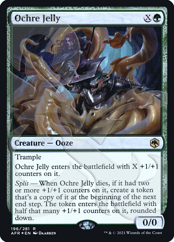 Ochre Jelly (Ampersand Promo) [Dungeons & Dragons: Adventures in the Forgotten Realms Promos] | Mindsight Gaming