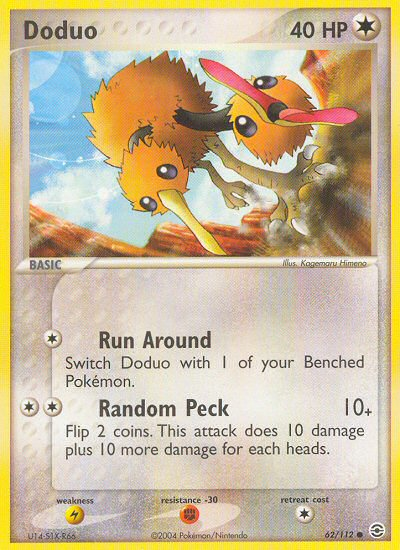 Doduo (62/112) [EX: FireRed & LeafGreen] | Mindsight Gaming