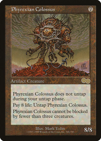 Phyrexian Colossus [Urza's Saga] | Mindsight Gaming