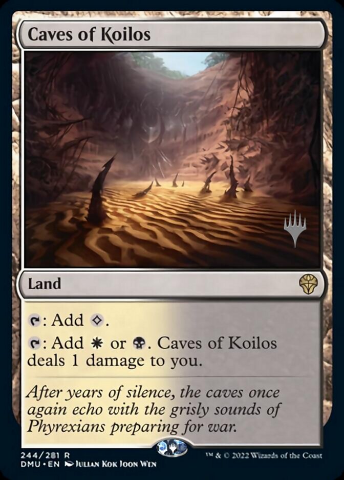 Caves of Koilos (Promo Pack) [Dominaria United Promos] | Mindsight Gaming