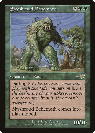 Skyshroud Behemoth [Nemesis] | Mindsight Gaming