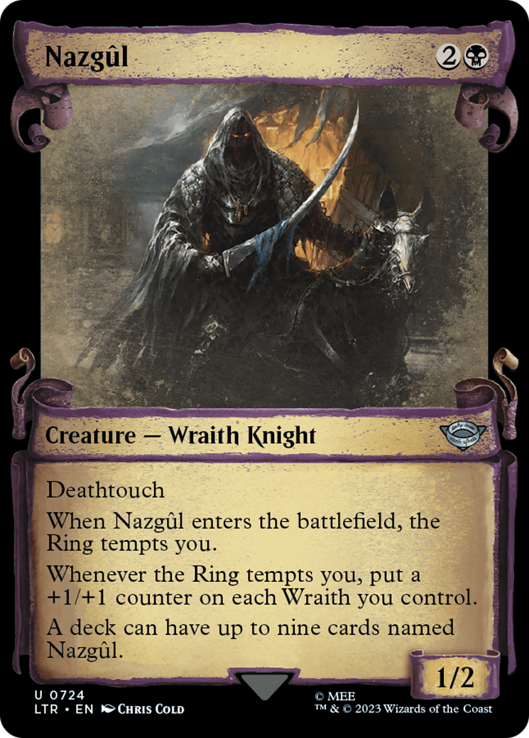 Nazgul (0724) [The Lord of the Rings: Tales of Middle-Earth Showcase Scrolls] | Mindsight Gaming