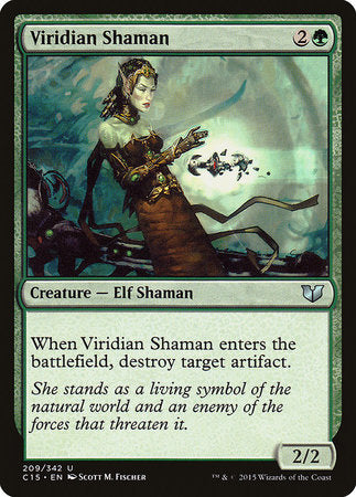 Viridian Shaman [Commander 2015] | Mindsight Gaming