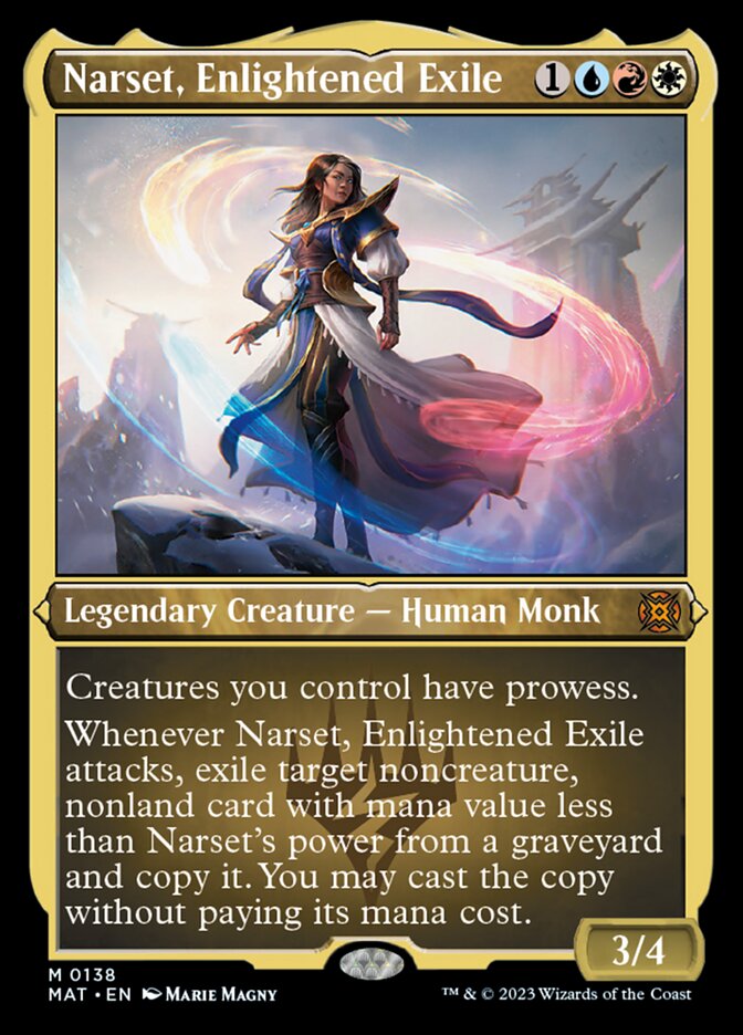 Narset, Enlightened Exile (Foil Etched) [March of the Machine: The Aftermath] | Mindsight Gaming