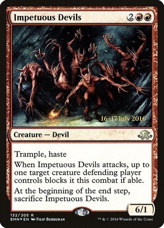 Impetuous Devils [Eldritch Moon Promos] | Mindsight Gaming