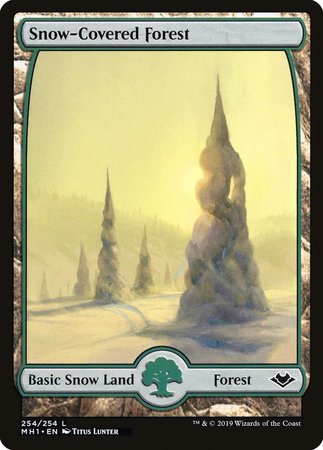 Snow-Covered Forest [Modern Horizons] | Mindsight Gaming