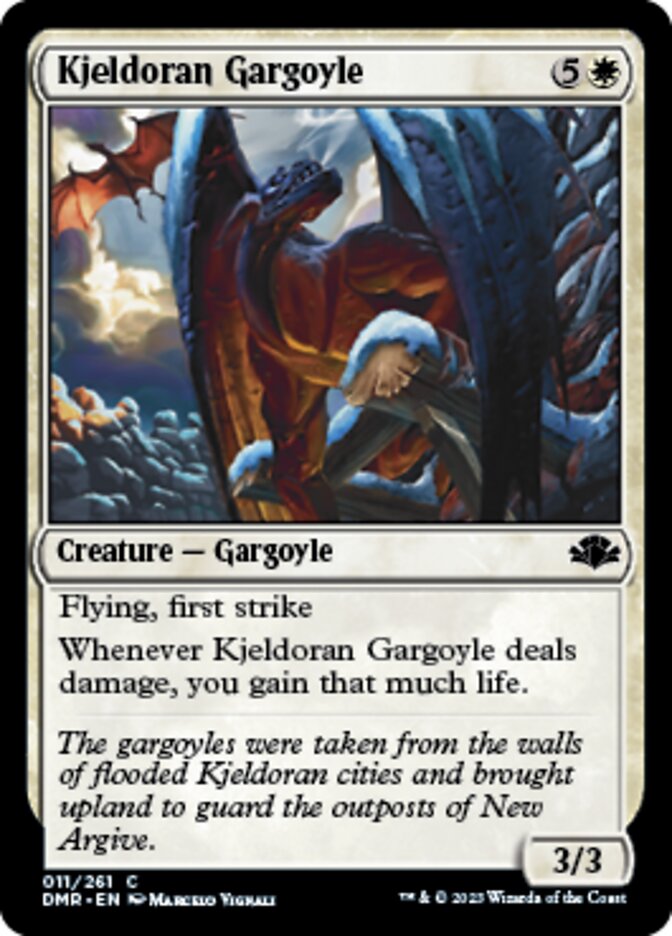 Kjeldoran Gargoyle [Dominaria Remastered] | Mindsight Gaming