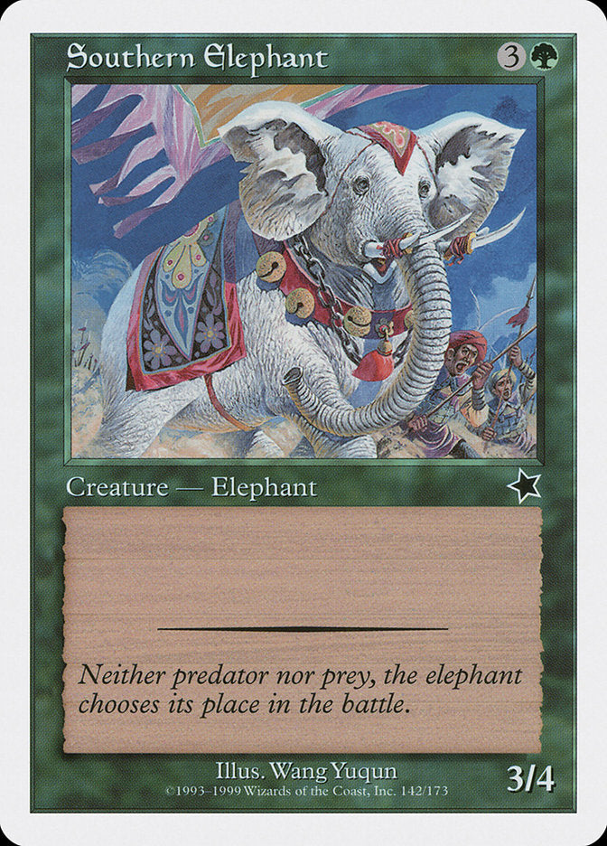 Southern Elephant [Starter 1999] | Mindsight Gaming