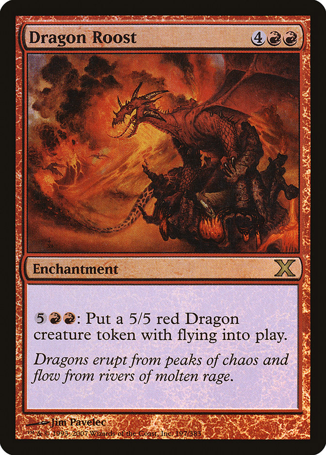 Dragon Roost (Premium Foil) [Tenth Edition] | Mindsight Gaming