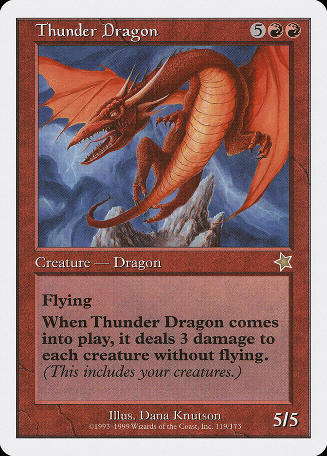 Thunder Dragon [Starter 1999] | Mindsight Gaming