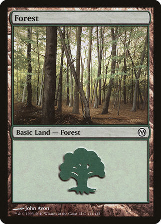 Forest (111) [Duels of the Planeswalkers] | Mindsight Gaming