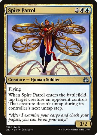 Spire Patrol [Aether Revolt] | Mindsight Gaming