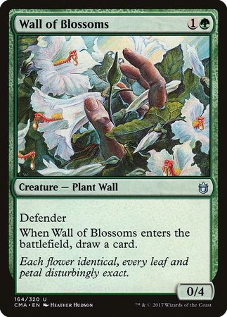 Wall of Blossoms [Commander Anthology] | Mindsight Gaming