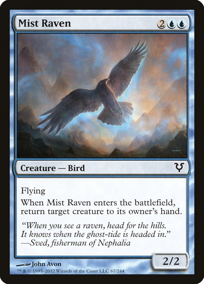 Mist Raven [Avacyn Restored] | Mindsight Gaming