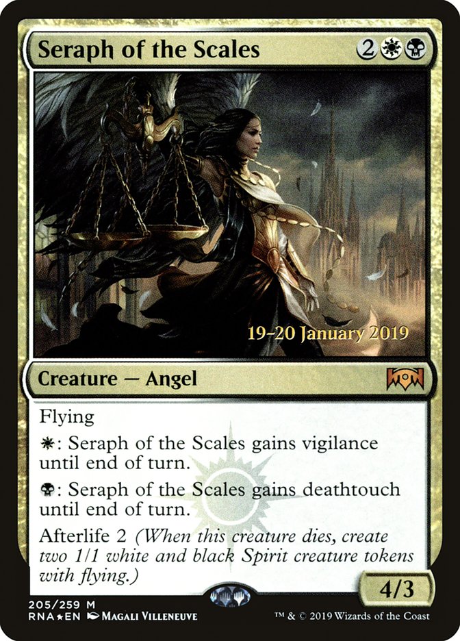 Seraph of the Scales [Ravnica Allegiance Prerelease Promos] | Mindsight Gaming
