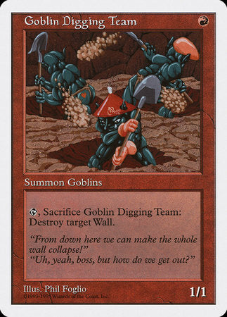 Goblin Digging Team [Anthologies] | Mindsight Gaming