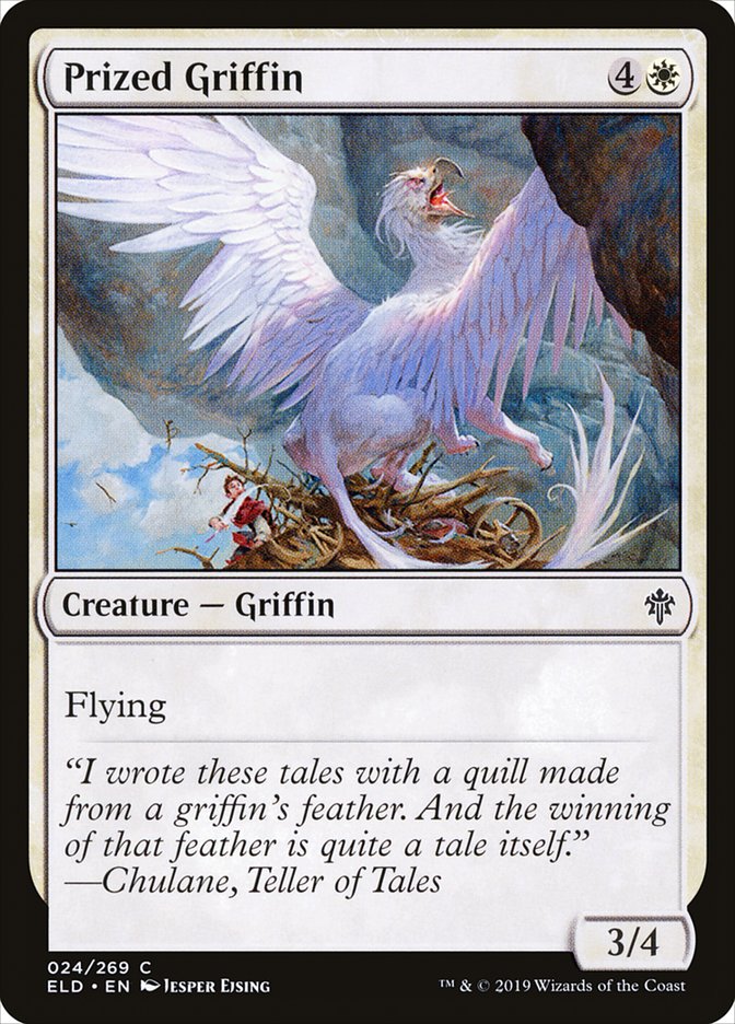 Prized Griffin [Throne of Eldraine] | Mindsight Gaming