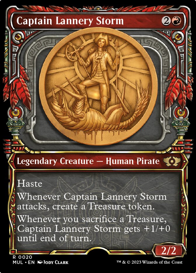 Captain Lannery Storm [Multiverse Legends] | Mindsight Gaming