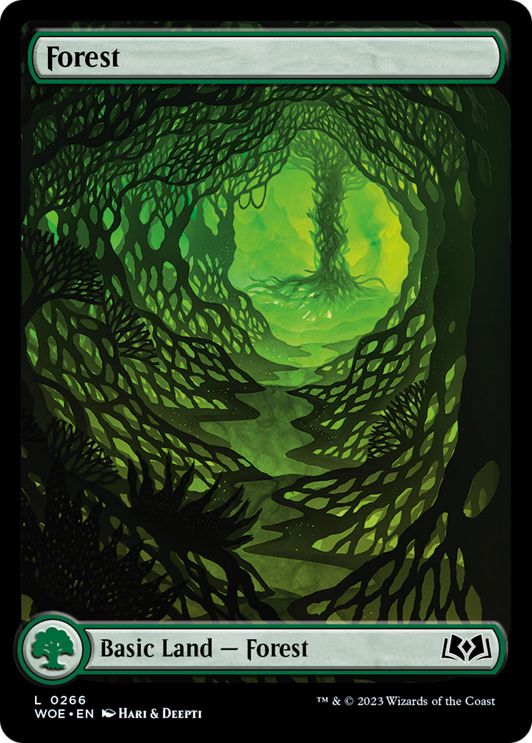 Forest (266) (Full-Art) [Wilds of Eldraine] | Mindsight Gaming