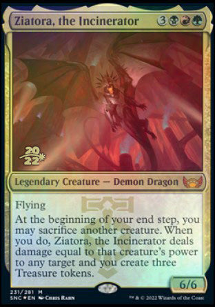 Ziatora, the Incinerator [Streets of New Capenna Prerelease Promos] | Mindsight Gaming