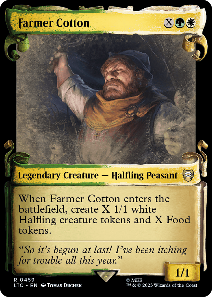 Farmer Cotton [The Lord of the Rings: Tales of Middle-Earth Commander Showcase Scrolls] | Mindsight Gaming
