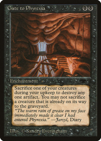 Gate to Phyrexia [Antiquities] | Mindsight Gaming