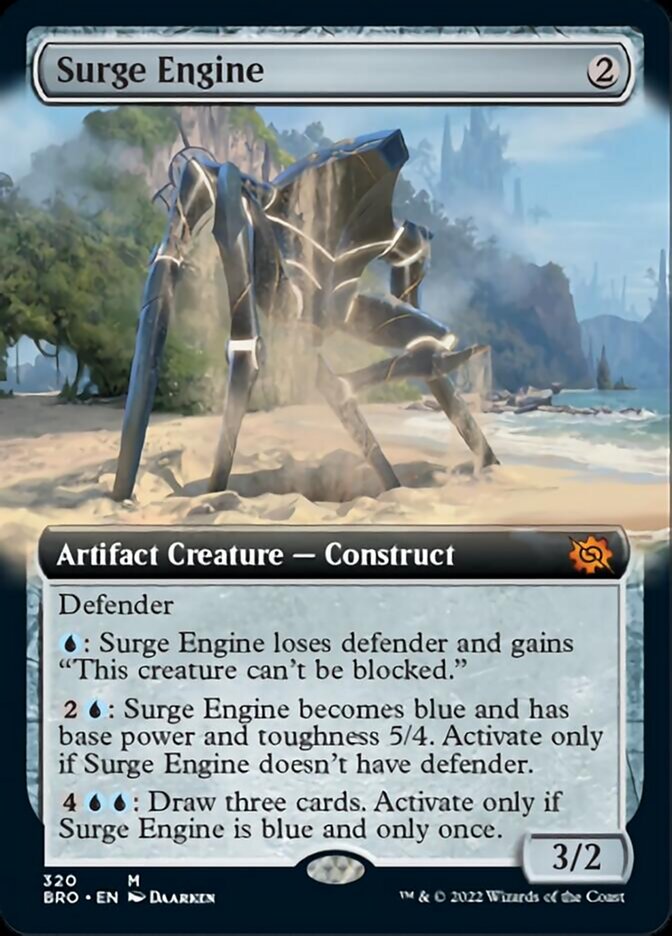 Surge Engine (Extended Art) [The Brothers' War] | Mindsight Gaming