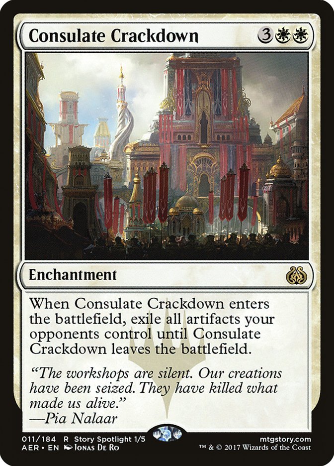 Consulate Crackdown [Aether Revolt] | Mindsight Gaming