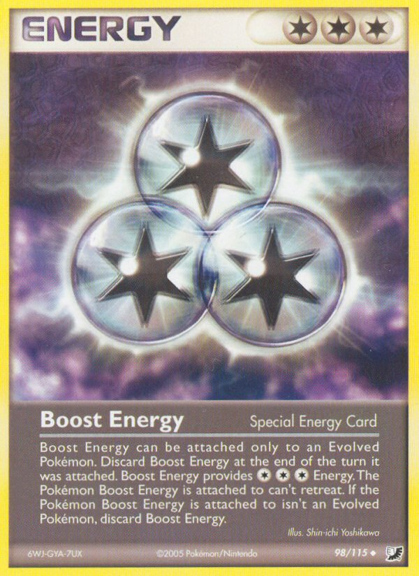 Boost Energy (98/115) [EX: Unseen Forces] | Mindsight Gaming