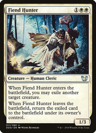 Fiend Hunter [Duel Decks: Blessed vs. Cursed] | Mindsight Gaming