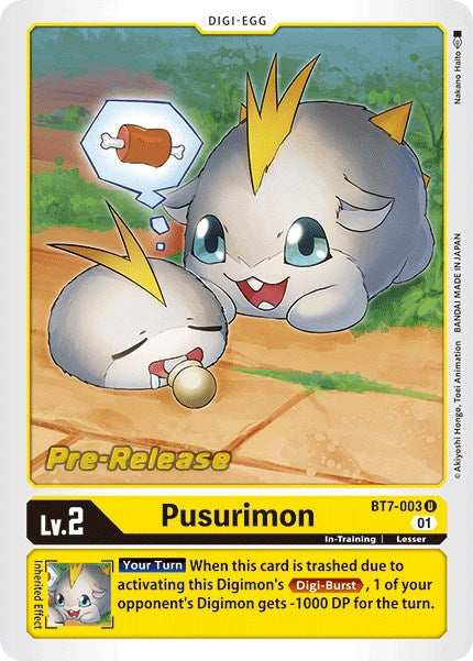 Pusurimon [BT7-003] [Next Adventure Pre-Release Cards] | Mindsight Gaming