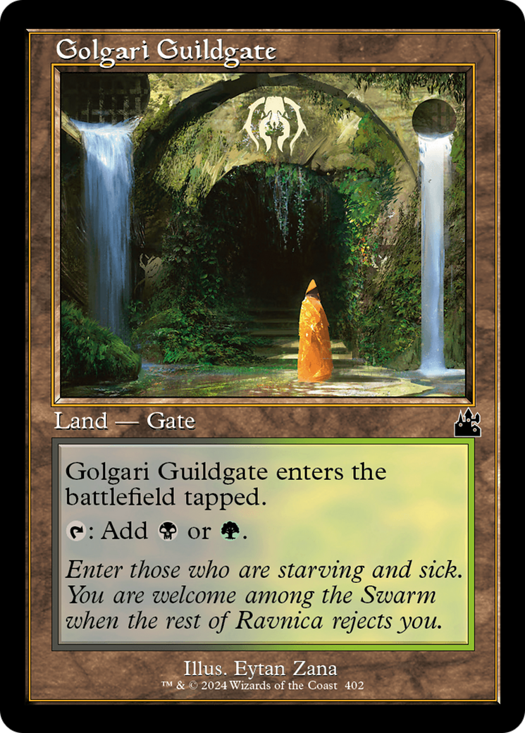 Golgari Guildgate (Retro Frame) [Ravnica Remastered] | Mindsight Gaming