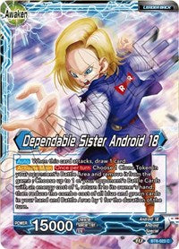 Android 18 // Dependable Sister Android 18 [BT8-023] | Mindsight Gaming