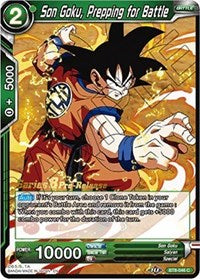 Son Goku, Prepping for Battle (Malicious Machinations) [BT8-046_PR] | Mindsight Gaming