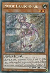 Nurse Dragonmaid [MYFI-EN014] Secret Rare | Mindsight Gaming