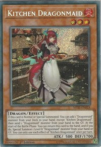 Kitchen Dragonmaid [MYFI-EN018] Secret Rare | Mindsight Gaming